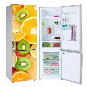 Vinyls per frigoriferi e frutta refrigerati collage