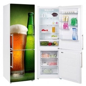 Adesivi per frigoriferi birra gelata