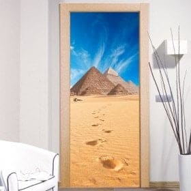 Adesivi da parete decorativi piramidi di Giza