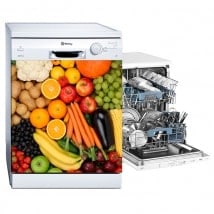 Vinile per lavastoviglie frutta e verdura