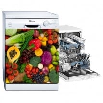 Vinili decorativi lavastoviglie a frutta e verdura
