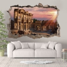 Adesivi 3D Biblioteca di Celsus Turchia