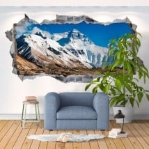 Adesivi da parete 3d Everest