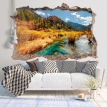 Adesivi 3D natura