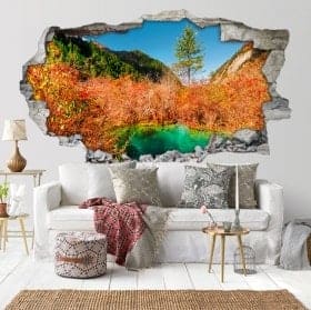 Adesivi 3D colore della natura