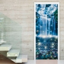 Adesivi porta cascata magica