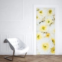 Fiori adesivi per porte