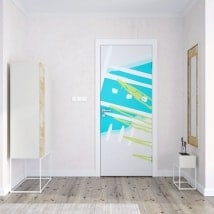 Adesivi per porte passione tropicale
