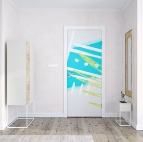 Adesivi per porte passione tropicale