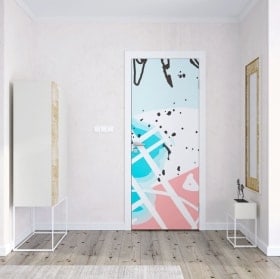 Decalcomanie porte colori tropicali