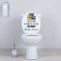 Vinili WC se stai per pisciare di risate