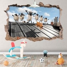 Vinili Shaun 3D pecore