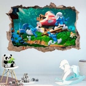 Vinili 3D i smurfs