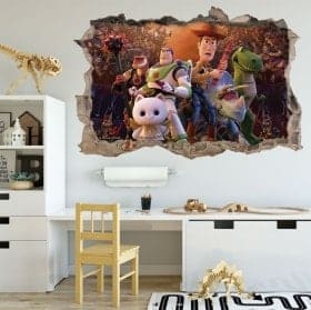 Vinili per bambini 3D storia del giocattolo tempo perduto