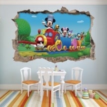 Vinili per bambini Mickey Mouse ei suoi amici 3D