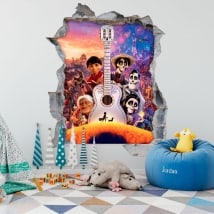 Decalcomanie per bambini Coco Disney Pixar