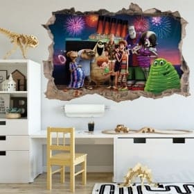 Sticker murale Hotel Transylvania 3D