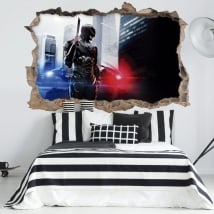Adesivi decorativi 3D Robocop