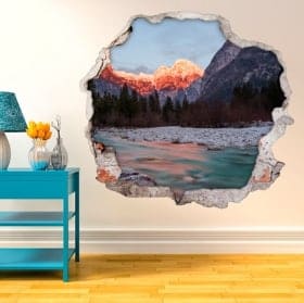Vinile pareti natura in Slovenia 3D