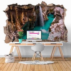 Vinili cascate in Slovenia 3D