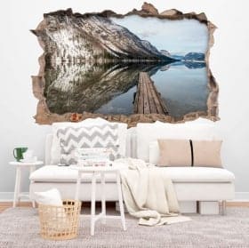 Vinili lago Bohinj Slovenia 3D