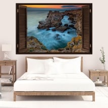 Vinile decorativo tramonto Tyulenovo Bulgaria 3D