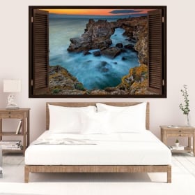 Vinile decorativo tramonto Tyulenovo Bulgaria 3D