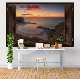 Vinile decorativo alba Bolata Bay Bulgaria 3D