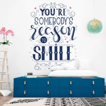 Vinile decorativo frasi d'amore in Inglese