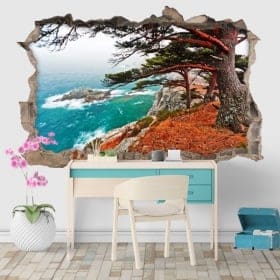 Vinili albero di cedro in Rocky Island 3D