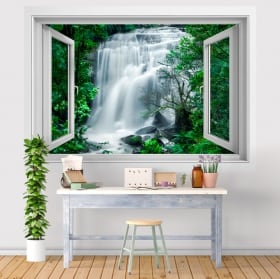 Adesivi parco nazionale di Doi Inthanon Tailandia 3D