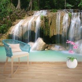 Murales cascate della Thailandia