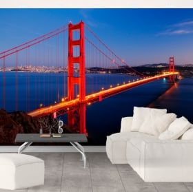 Murales ponte Golden Gate