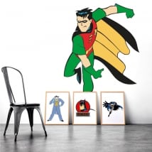 Vinile decorativo di robin