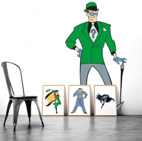 Sticker murale enigmista