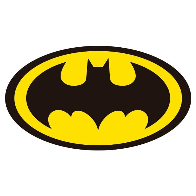 🥇 Sticker murale batman logo 🥇