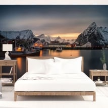 Adesivi di muro isole lofoten norvegia