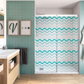 Vinile per schermi increspature di colori