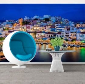 Murales grecia agios nikolaos isola di creta
