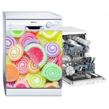 Vinile decorativo lavastoviglie gelatina