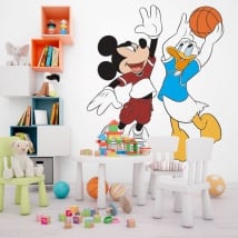 Vinili topolino e paperino pallacanestro