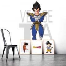 Vinile e adesivi dragon ball vegeta