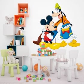 Vinile per bambini disney mickey e pluto