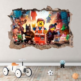 Vinili buco muro 3d il lego