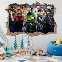 Vinile e adesivi lego ninjago 3d
