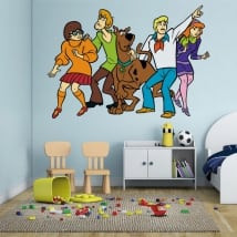 Vinile adesivo e stickers scooby-doo