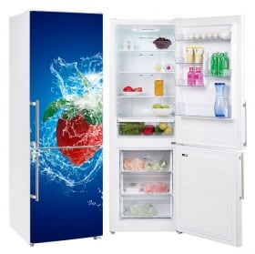 Vinili frigoriferi e refrigeratori spruzzata di fragole