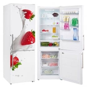 Vinili per frigoriferi frutta e acqua