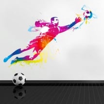 Vinile e adesivi portiere calcio