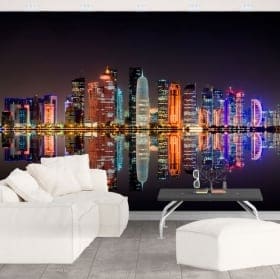 Murales citt&agrave; di doha qatar